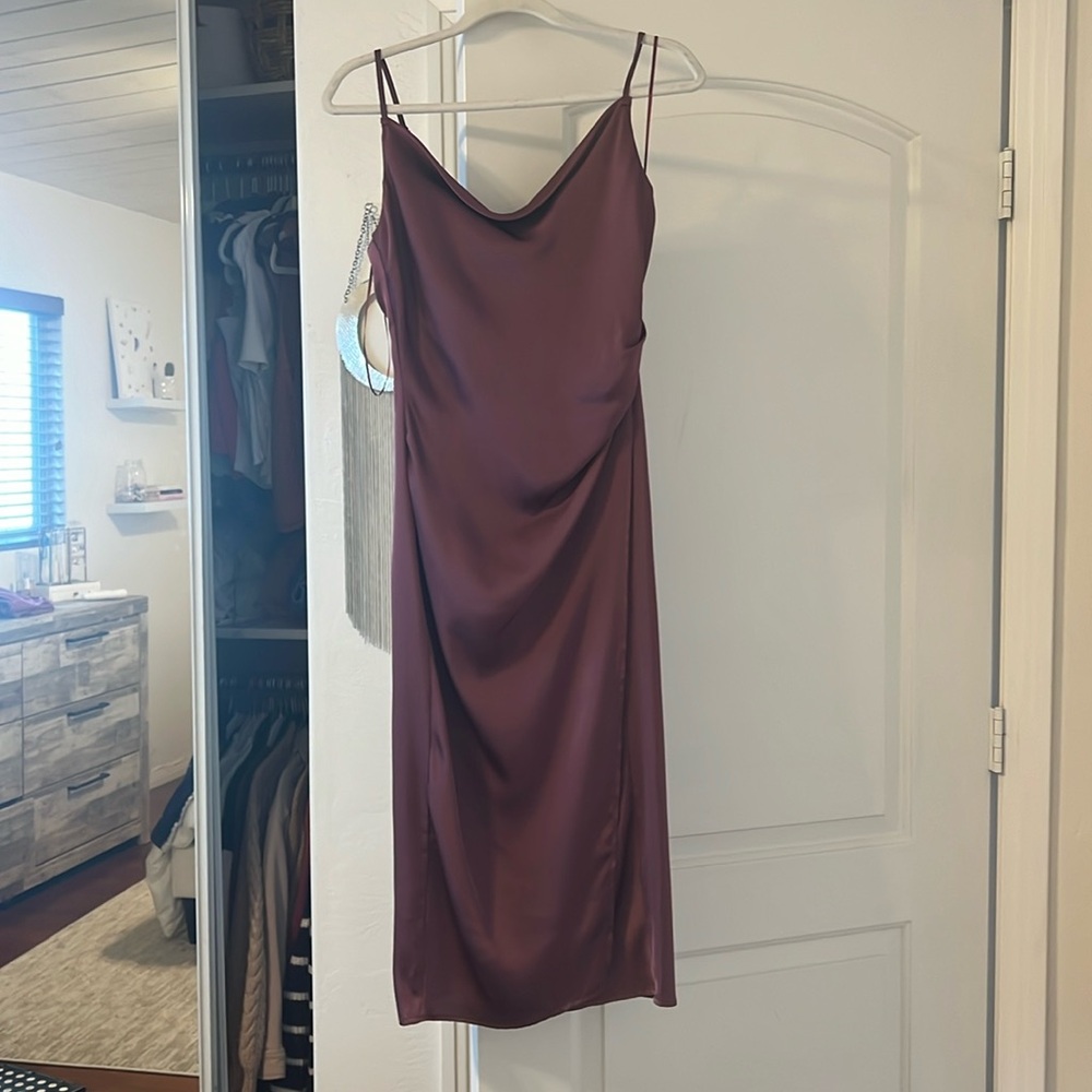 NWT Skylar & Madison purple slip dress